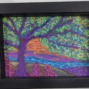 Original Art by Butterfly Rising Designs: Electric Tree